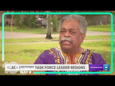 Vice-chair of Florida's African American History Task Force resigns