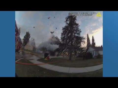 Garbage truck explodes in Chicago suburb