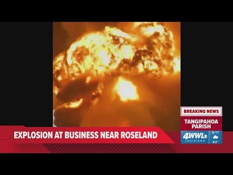 Roseland Explosion Caught on Video: Massive Smoke and Fire at Smitty’s Supply