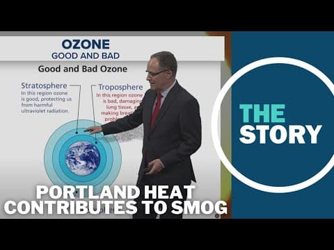 Record heat in Oregon joined by air quality alerts for ozone pollution