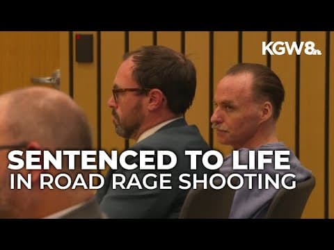 Former Uber driver sentenced to life in Portland road rage retrial