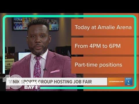 Want to work for the Lightning? Amalie Arena hosting job fair on Tuesday