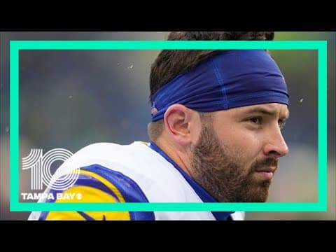 Tampa Bay Bucs introduce new QB Baker Mayfield