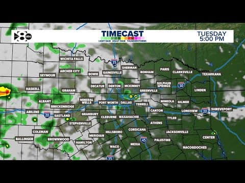 LIVE Radar: Tracking rain in North Texas
