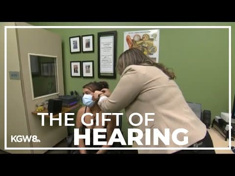 Oregon City woman is hearing clearly for the first time in years