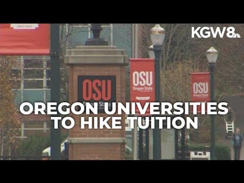 Nearly all of Oregon's public universities approve tuition hikes