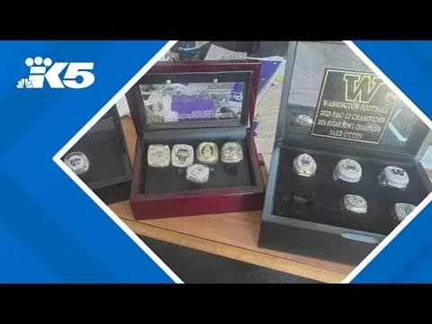 Police search for 12 championship rings stolen from UW football employee's office