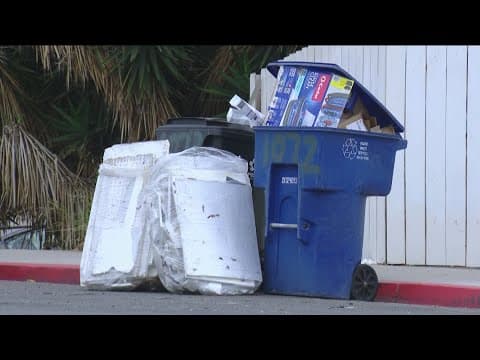Trash pick-ups resume in the South Bay as 'sympathy strike' moves to Clairemont