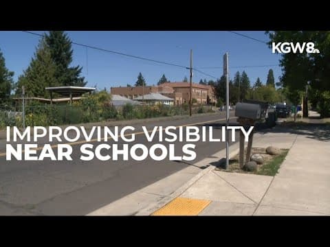 PBOT to improve intersection visibility at crosswalks, near schools