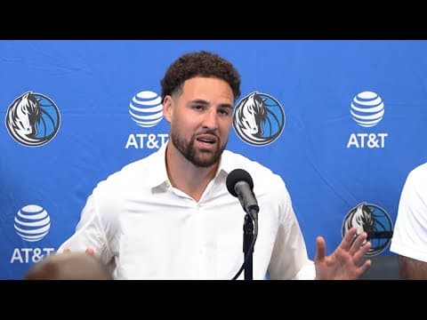 'I'm excited to go to a Cowboys game' | Klay Thompson talks about living in Dallas