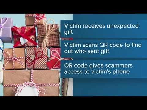 Beware of QR code brushing scam