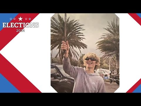 Florida police arrest teen for flashing machete at voting site