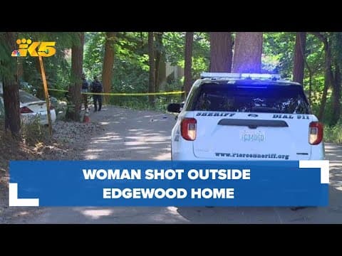 Female shot outside Edgewood home with more than 10 people inside