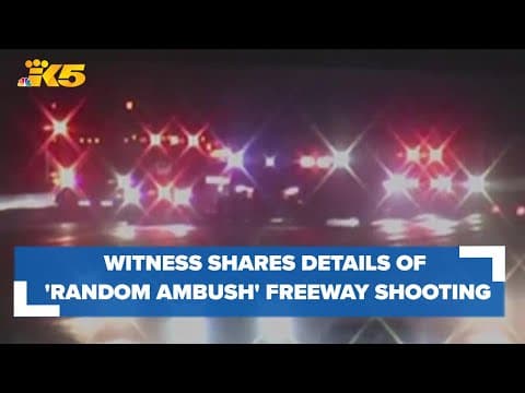 Witness provides details on 'random ambush' shooting that  injured military veteran
