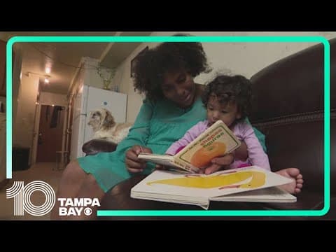 Experts say interactive reading aloud with babies improves literacy as the child grows