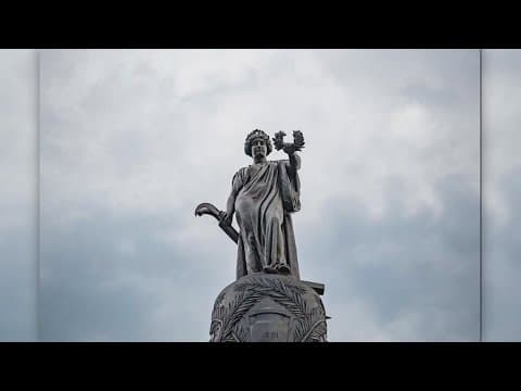 Federal judge orders crews to stop the removal of Confederate statue at Arlington National Cemetery