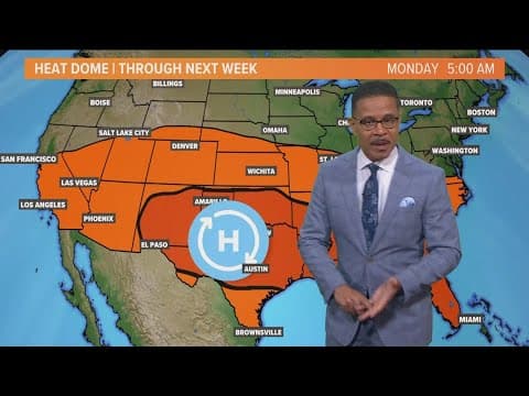 DFW Weather: High temperatures continue in North Texas