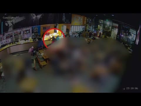 Surveillance video shows shooting at Otay Ranch Town Center that left 4 injured