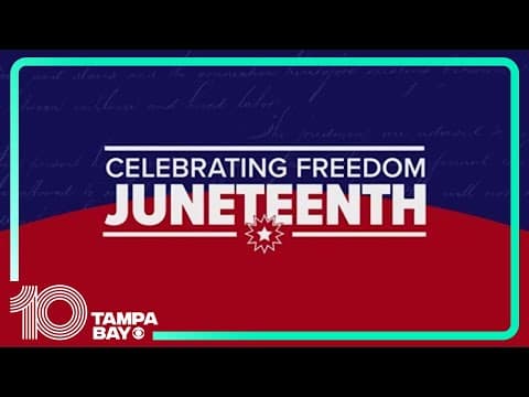 Tampa celebrates Juneteenth with a flag-raising ceremony