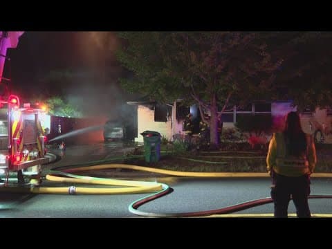 Overnight fire guts home in Brooklyn Center