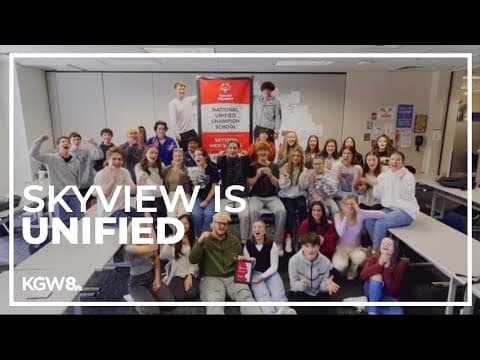 Skyview High School earns “Special Olympics Unified Champion School” status