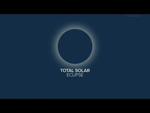 WATCH: Total solar eclipse moves across North America