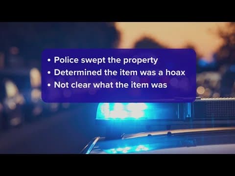 'Unknown item' discovered at Wilmer-Hutchins High School prompts police presence, Dallas ISD says