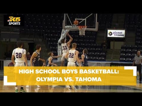 HS Boys Basketball:  Olympia vs. Tahoma