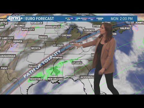 New Orleans Weather: Warm with increasing clouds the next few days