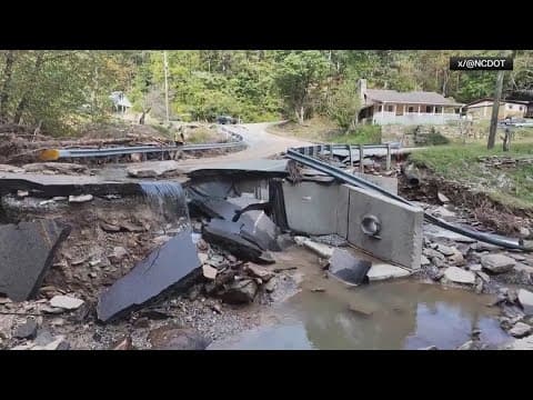More aid headed to North Carolina as workers start to repair infrastructure