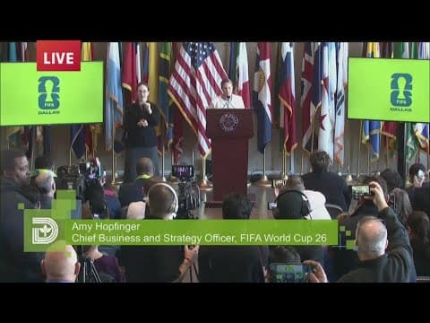 BREAKING: Dallas secures 2026 FIFA World Cup International Broadcast Center