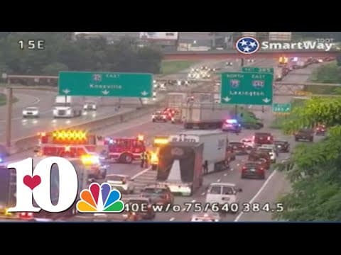 Motorcyclist killed after crash that shut down I-40 East in Knoxville for hours