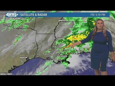 Weather: Scattered storms Friday evening, cooler weekend weather