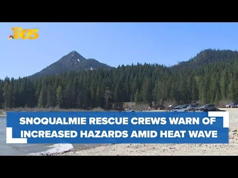 Rescue crews say unseasonal temperatures can increase hazards in mountains and water