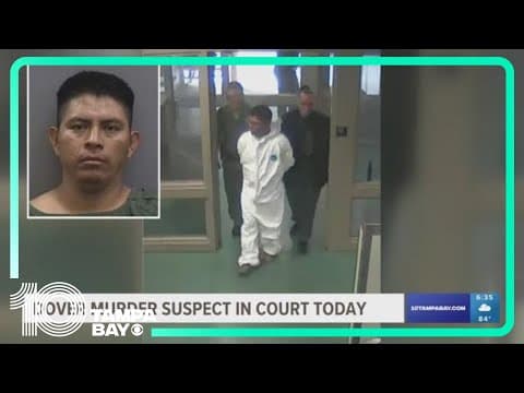 Suspect in Dover double homicide appearing in court Monday afternoon