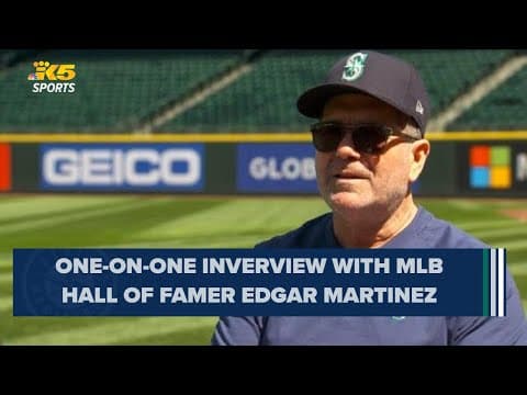 One-on-one with Edgar Martinez about the upcoming MLB All-Star Week