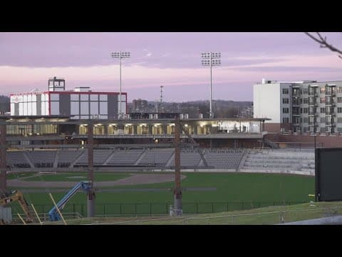 Knoxville's Covenant Health Park nears completion ahead of Smokies debut