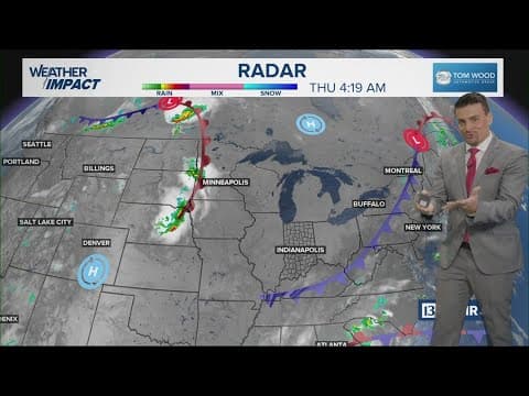 Strong warm front on the way to Indiana for the weekend | Back to mid 90s for highs