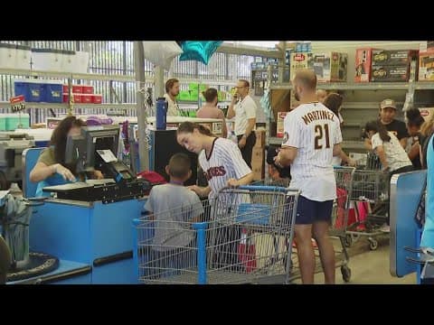 San Diego Padres partner with Monarch School for back-to-school shopping