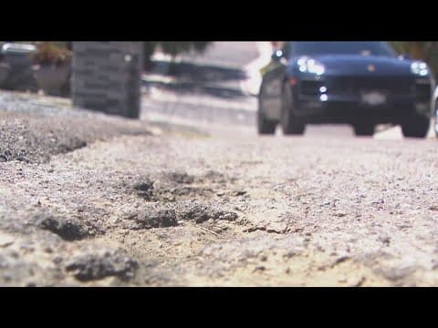 Hundreds of San Diego streets are considered 'failing'