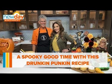 A spooky good time with this Drunkin Punkin recipe from Phoebe’s Pastry Café - New Day NW