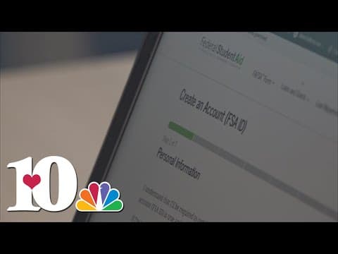 Schools across East Tennessee are seeing low number of students completing the FAFSA