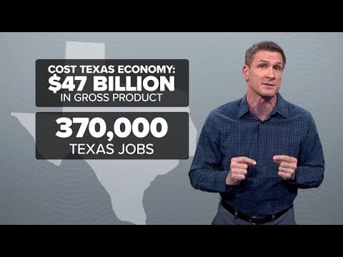 Texas economist warns of dire outcome for the state if Trump tariffs target Mexico and Canada