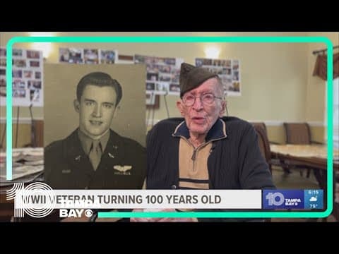 Tampa Bay area WWII veteran turns 100
