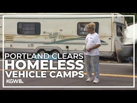 PBOT clears out large stretch of homeless camps along NE 33rd Drive