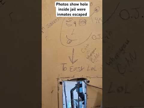 WWL Louisiana obtained photos inside the jail were inmates allegedly escaped.