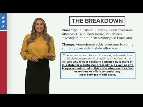 The Breakdown: March 29th election, Constitutional Amendment 1