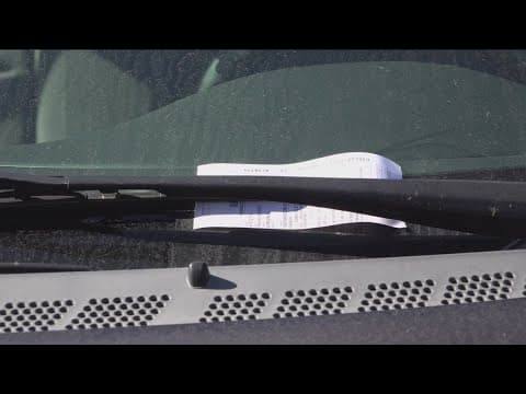 Rows of cars ticketed in Pacific Beach following city sweeps