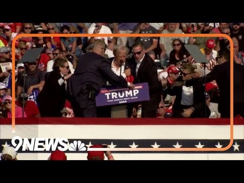 Raw Video: Assassination attempt on Donald Trump during rally in Pennsylvania
