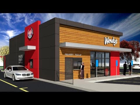 Wendy's new restaurant design starting in New Albany